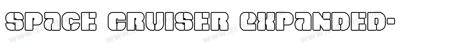 Space Cruiser Expanded字体转换